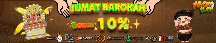 Bonus Jumat Barokah 10% Slot Joker123